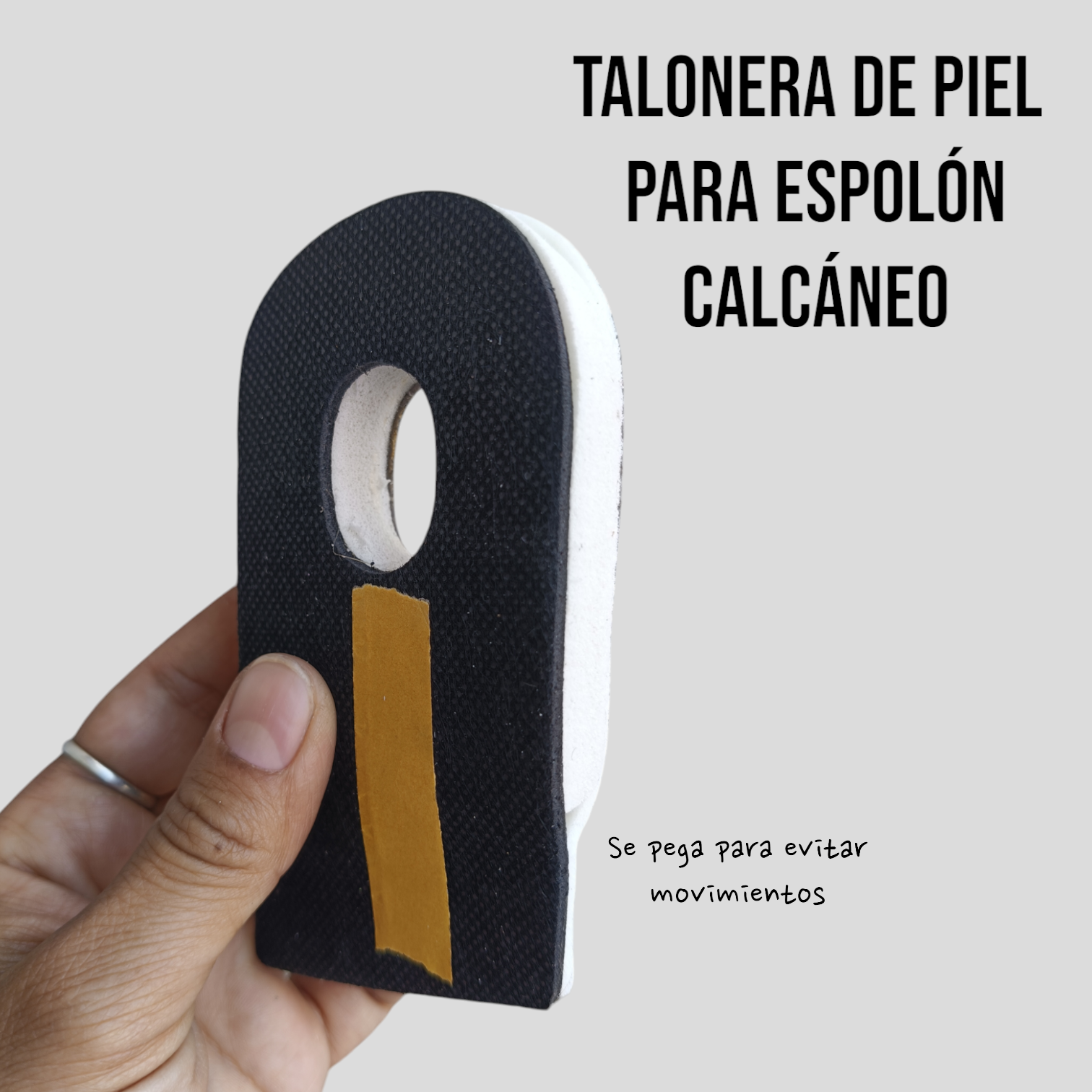 Talonera gruesa para espolón calcáneo 761219 Izquierdo y Derecho Accesorios y Marroquinería Yo Soy Mexico