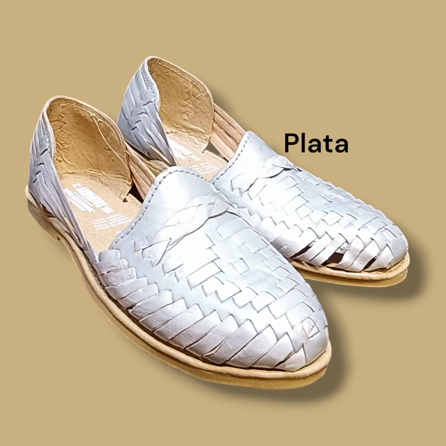 Panchito plata 76456 Izquierdo y Derecho Huaraches Yo Soy Mexico