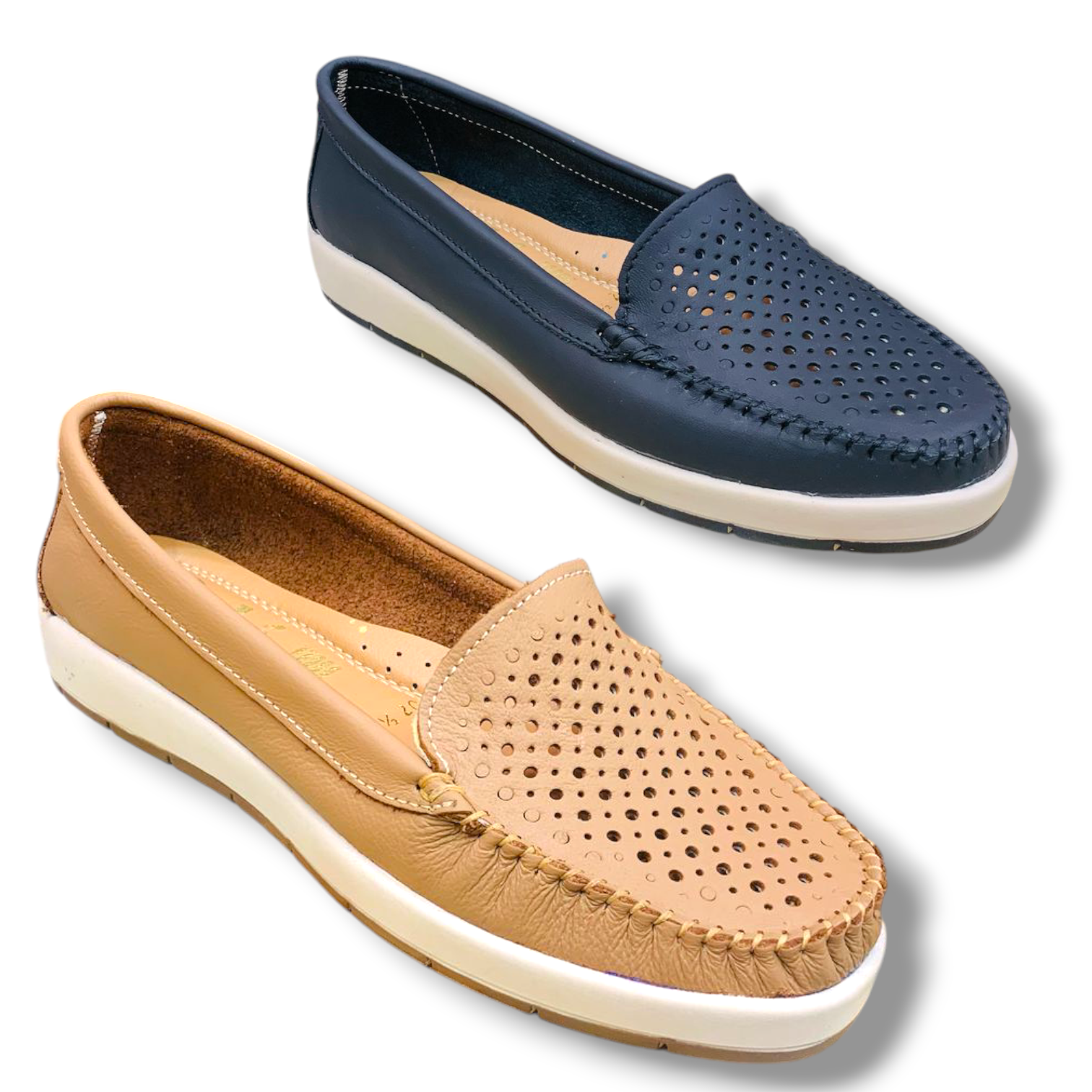 Antonia piel 87656 Multi mocasines Yo Soy Mexico