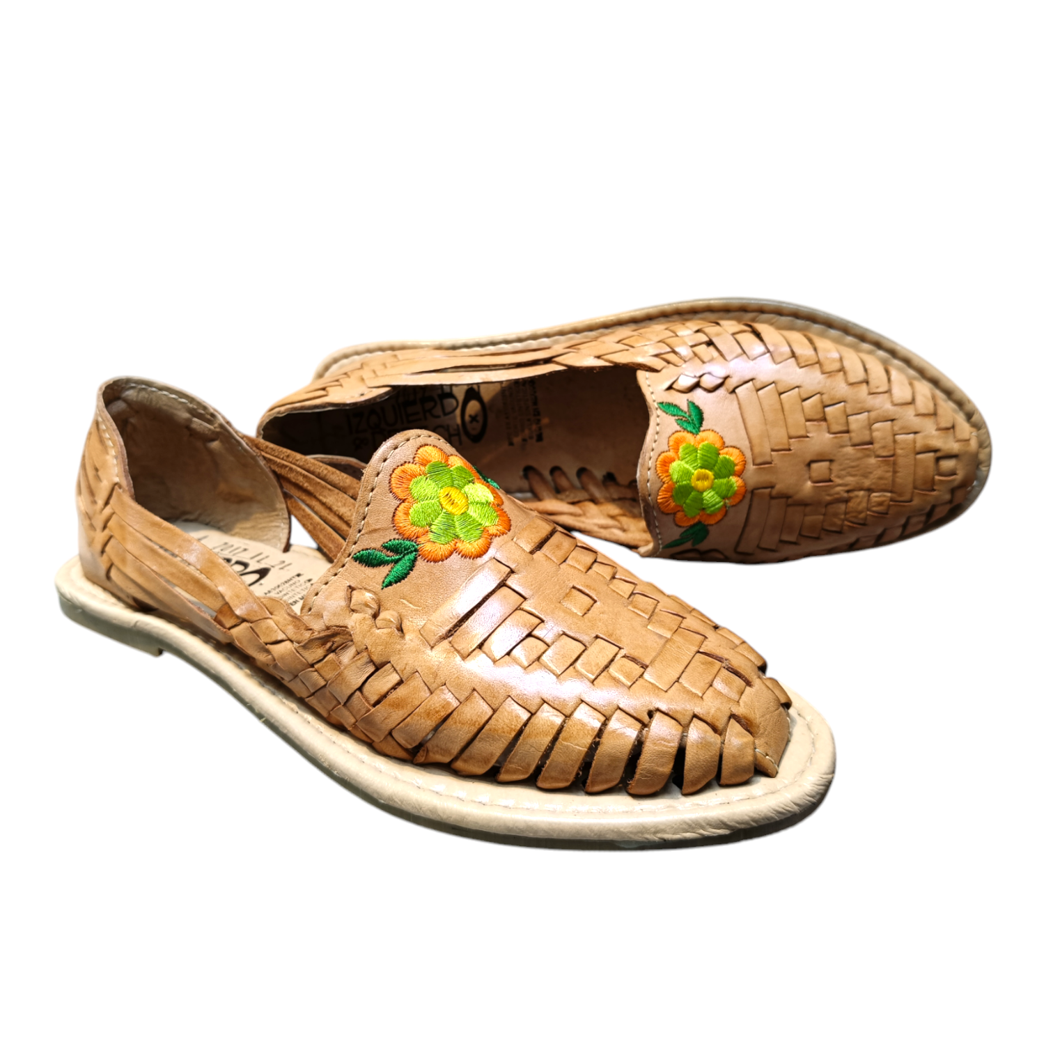 Chichimeca Chichimecas Izquierdo y Derecho Huaraches Yo Soy Mexico